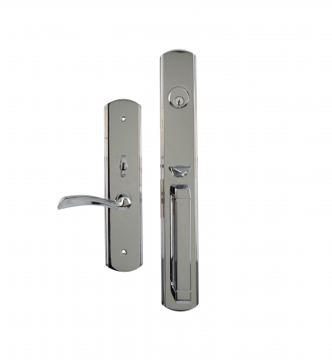 The Metro – Mortise – Polished Chrome Door Handle